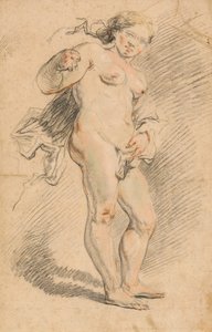 Femme nue debout